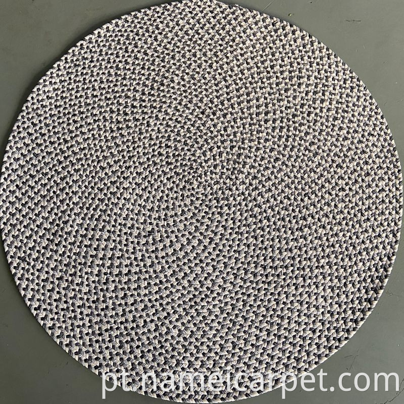 Polypropylene Round Patio Outdoor Carpet Area Rug Floor Mats 161